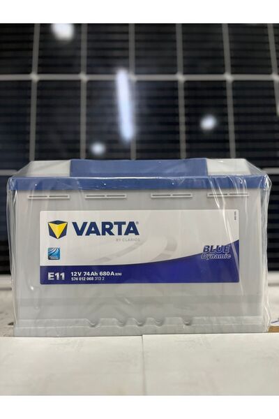 Varta Anabayinden E11 .12v74ah Akü . Hurda Akü Yollamanız Gerekmiyor