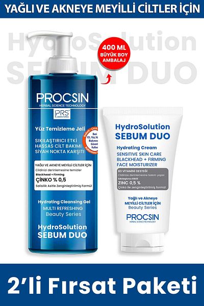 PROCSIN Hydrosolution Cream + Gel Package