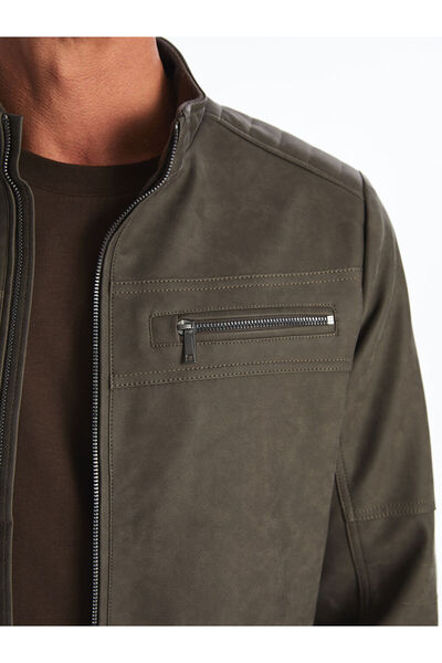 LC Waikiki Ανδρικό παλτό με όρθιο γιακά με κανονική εφαρμογή