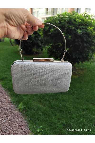 lowell bag حقيبة سهرة فضية مفضلة من Lowell Home موديل جديد