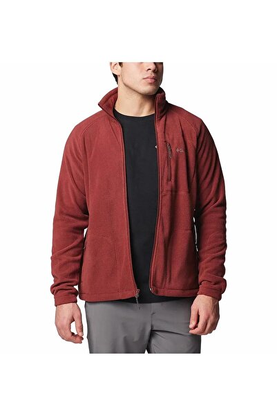 Columbia AE3039 FAST TREK II FULL ZIP FLEECE Koyu Kırmızı