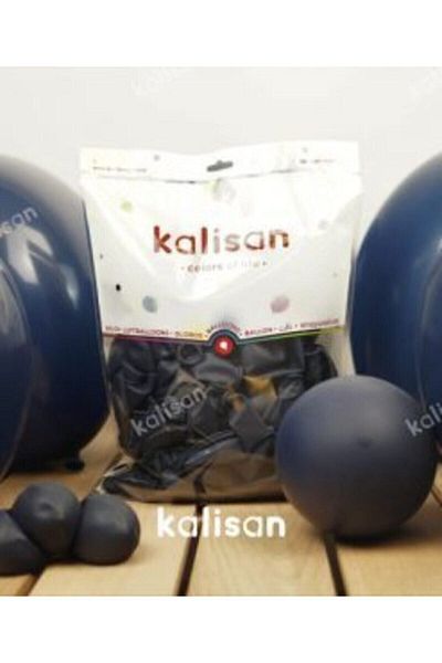 Kalisan بالون ديكور باللون الأزرق الداكن - مجموعة 100 نجمة 997516