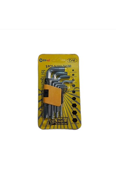 Maxel طقم جولد ماركا ماكس-إل ألين 9 قطع