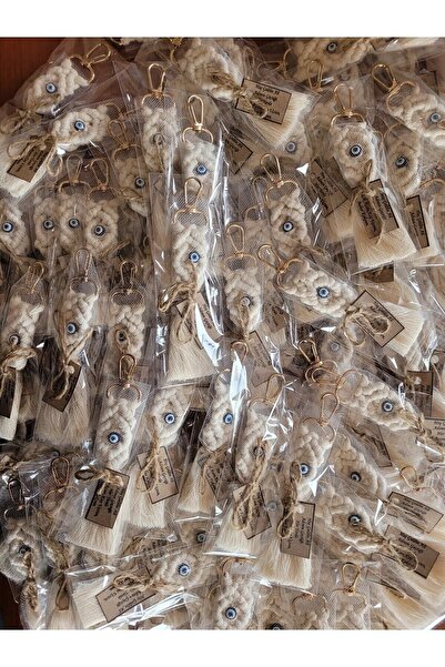 Es-Na Life Decoration ميدالية مفاتيح مكرامية 50 قطعة