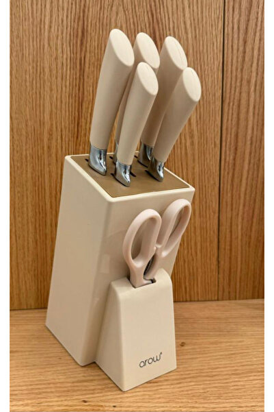 AROW MUBA CONSEPT PEMALA 7 PARÇA STANDLI BIÇAK SETİ