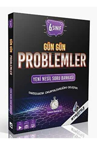 Strateji Yayıncılık Strateji Yayınları 6 Sınıf Gün Gün Problemler Yeni Nesil ...