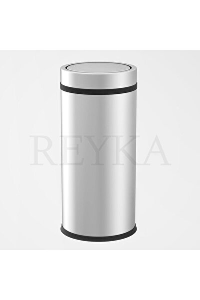 REYKA HİJYEN Swivel Lid Trash Can (20 Lt) Stainless Steel