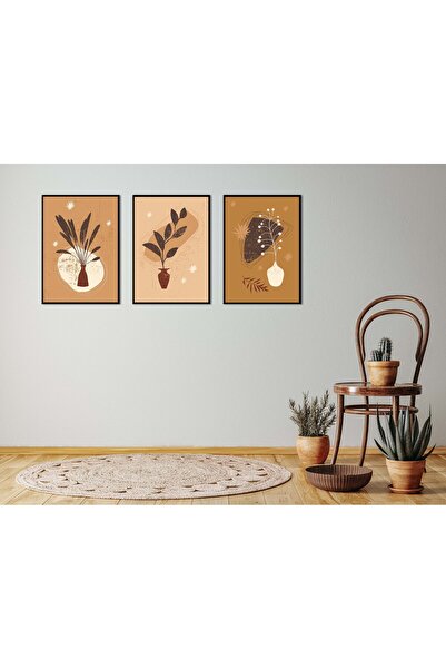bestablo Set drvenih slika u boho stilu Bestablo
