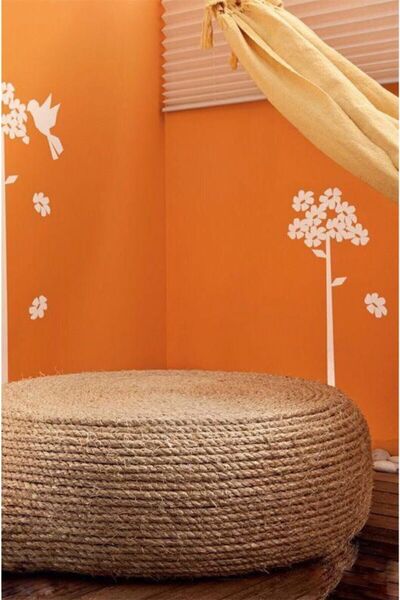 Makromedebulusalm Özel Tasarım Jüt, Ev Dekorasyon Kendir Halat Ip Hasır Dekor...