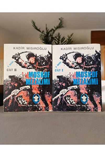 Sebil Yayınevi Kadir Mısıroğlu Moskof Mezalimi 2 Cild Takım Koleksiyonluk Esk...