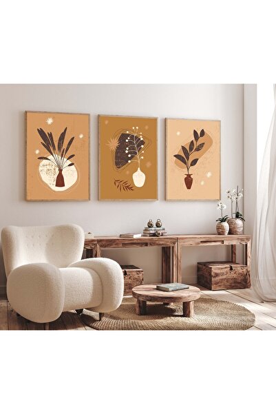 bestablo Set drvenih slika u boho stilu Bestablo
