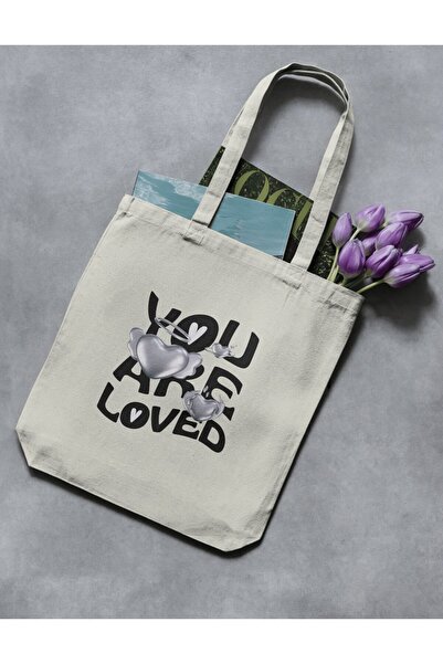 redame حقيبة حمل كلاسيكية للجنسين من النيون Y2K - You Are Loved