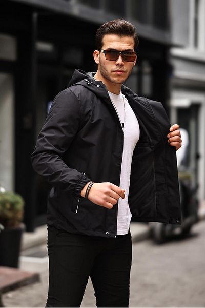 ByTrend PLDP 2967_60263-1 - Αθλητικό εποχιακό αδιάβροχο με στάμπα Lycra