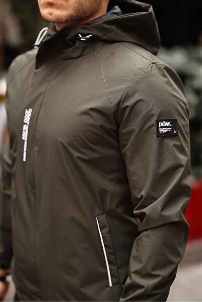 ByTrend PLDP 2967_60263-1 - Αθλητικό εποχιακό αδιάβροχο με στάμπα Lycra