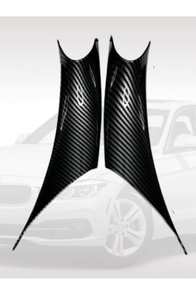 PARCAHATTI Inner Door Handle Cover for BMW 3 Series F30,F31, F32, F36 2pcs Suit Carbon (Parcahatti)