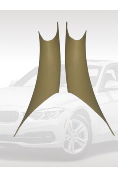 PARCAHATTI Bmw 3 Series F30,f31, F32, F36 Inner Door Handle Covering 2 Pieces Set Soft Beige