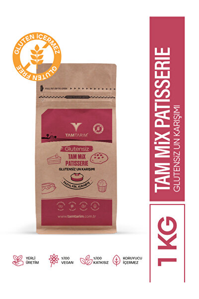 Tam Tarım Tam Mix Patisserie Glutensiz Un Karışımı – (Pasta, Kek, Kurabiye)