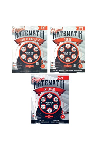 Orijinal Yayınları Limit-türev-integral Seti