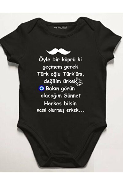 venüsdijital Sünnet Zıbını Model 20251 Bebek Body