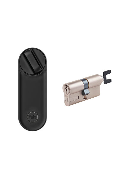 Yale Linus® Set - Akıllı Kilit L2 Siyah ve Ayarlanabilir Silindir