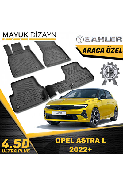 Sahler OPEL ASTRA L 2022+ SAHLER 4.5D HAVUZLU PASPAS --MAYUK DİZAYN--