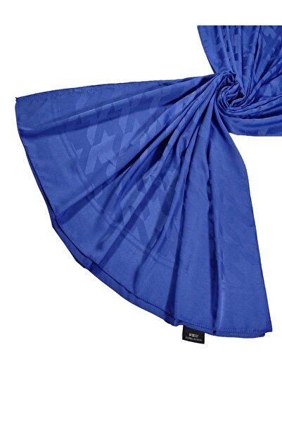 mim eşarp Emproyal Silver Jacquard Houndstooth - 75x190 Cm Shawl