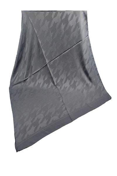 mim eşarp Emproyal Silver Jacquard Crowbar - Σάλι 75x190 cm