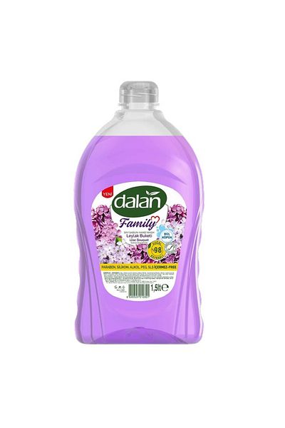 Dalan Lilac Buku - Sivi Soap Family, 1.5 Lt