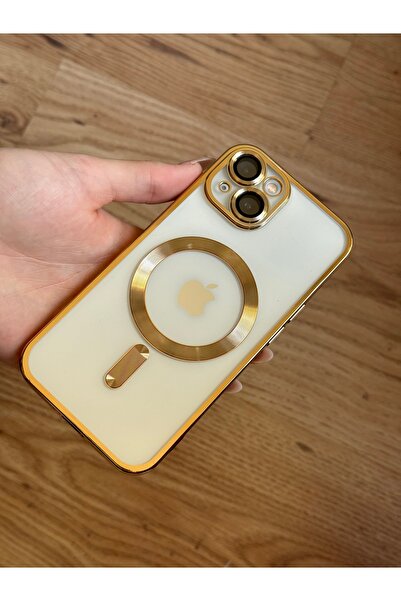 halkhouse iPhone 14 Plus Kılıf Kamera Lens Korumalı Magsafe Şarj Özellikli De...