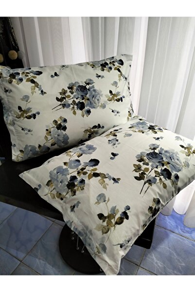 Butik 2 قطعة غطاء وسادة عالي الجودة مصنوع من القطن بنسبة 100%