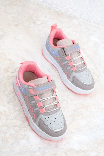 SOHO Kinder-Sneaker 19609 – Eis und Rosa