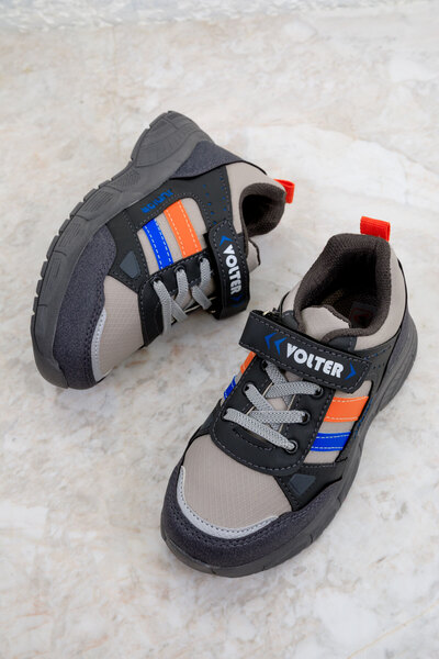 SOHO Gyermek tornacipő 19613 - füstölt és narancssárga modell