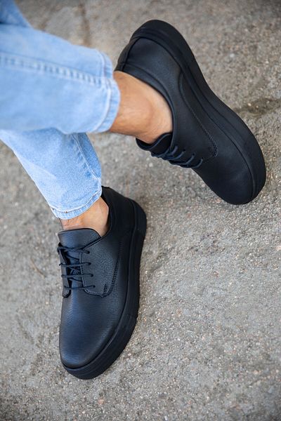 SOHO Ανδρικό Sneaker 19628 - Μαύρο Μαύρο