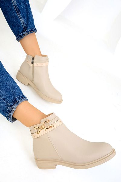 SOHO 19555 Modell Beige Damen Stiefel & Bootie