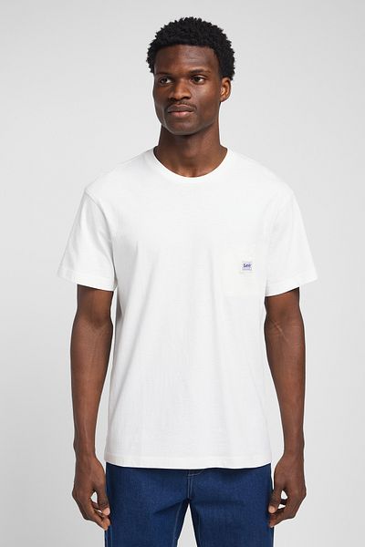 Lee WW TEE - Λευκό T-Shirt οξιάς