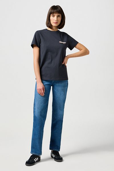 WRANGLER Máma Straight Smoke Slaná Voda