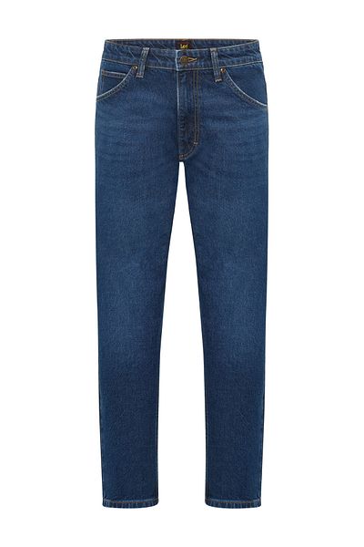 Lee RIDER JEANS - BLUE NOSTALGIA Model Outfit