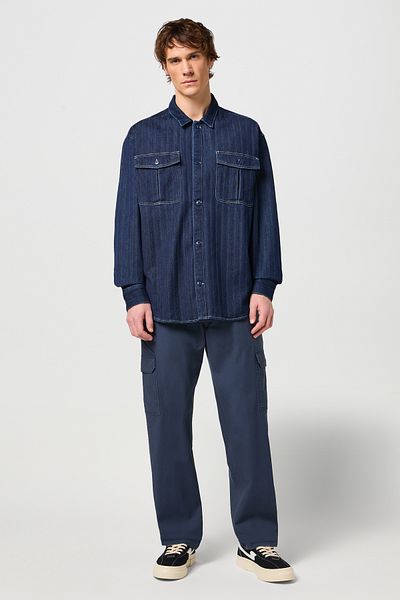 WRANGLER Pánské tričko Casey Jones Indigo
