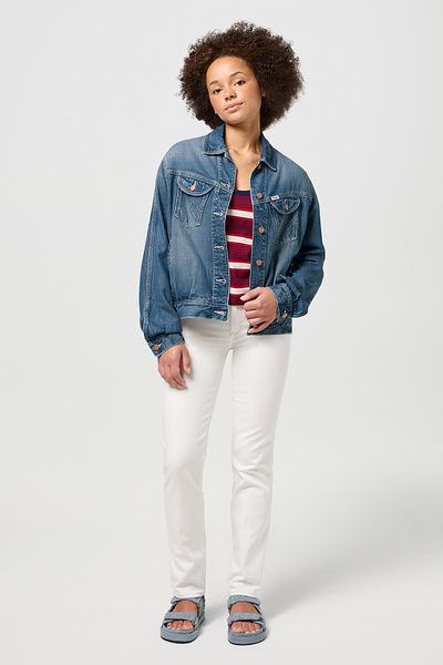 WRANGLER JUMBO TRUCKER JACKET – Hohe Taille und bequemes Design