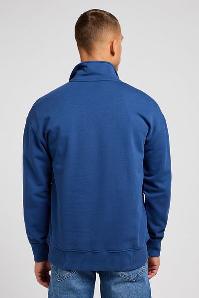 Lee Wool Zip Sws Midnight Navy