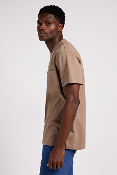 Lee Comfortable Poket T-Shirt - Pebble