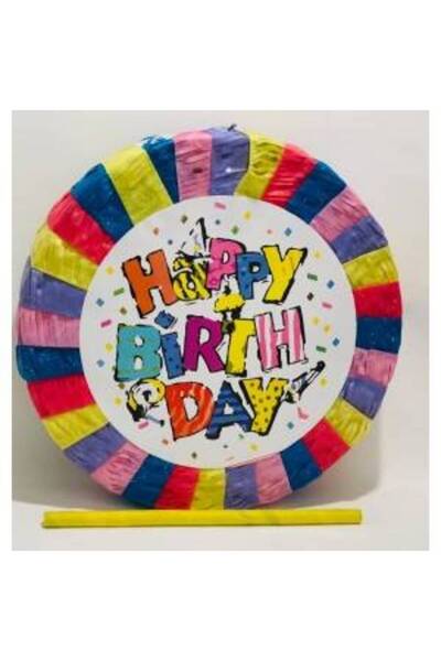tüfekçioğlu KS Happy Birthday Pinyata + Sopa