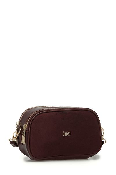 İnci INCI 4PR Claret Red Damen-Umhängetasche