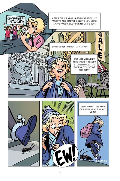 Scholastic Babysitters Club Graphic Novel - Stacey's Mistake # 14