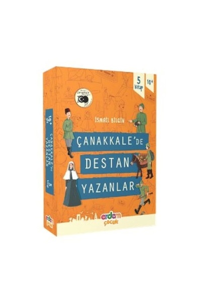 Erdem Yayınları Çanakkalede Destan Yazanlar (5 Kitap Kutulu Set)