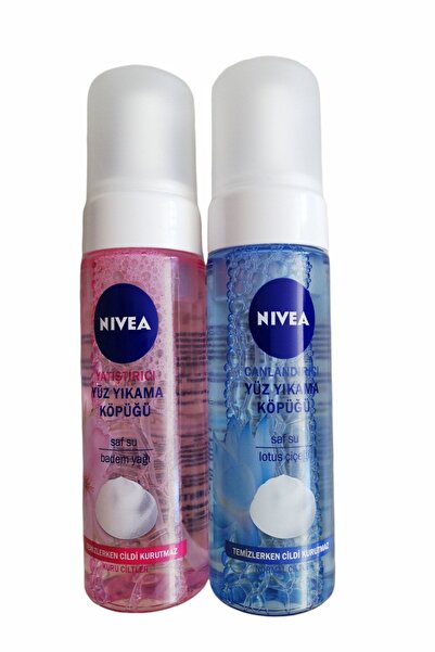 NIVEA 2 Adet Canlandırıcı Yüz Yıkama Köpüğü