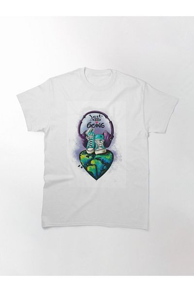 Pink Sky Just Keep Going T-Shirt