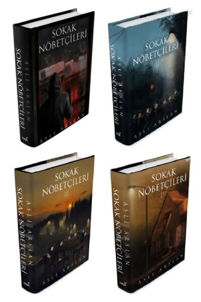 İndigo Kitap Sokak Nöbetçileri 1-2-3-4 Aslı Arslan Ciltli