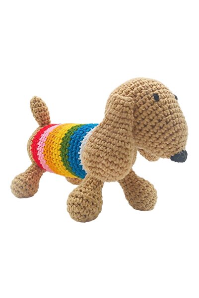 NAHIL Amigurumi Sosis Köpek Oyuncak