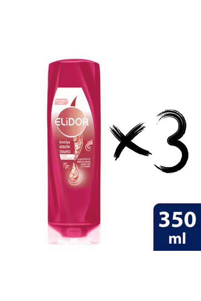 Elidor Brazilian Keratin Therapy Serum Care Cream - Marula Oil, Vitamin E 350 ml